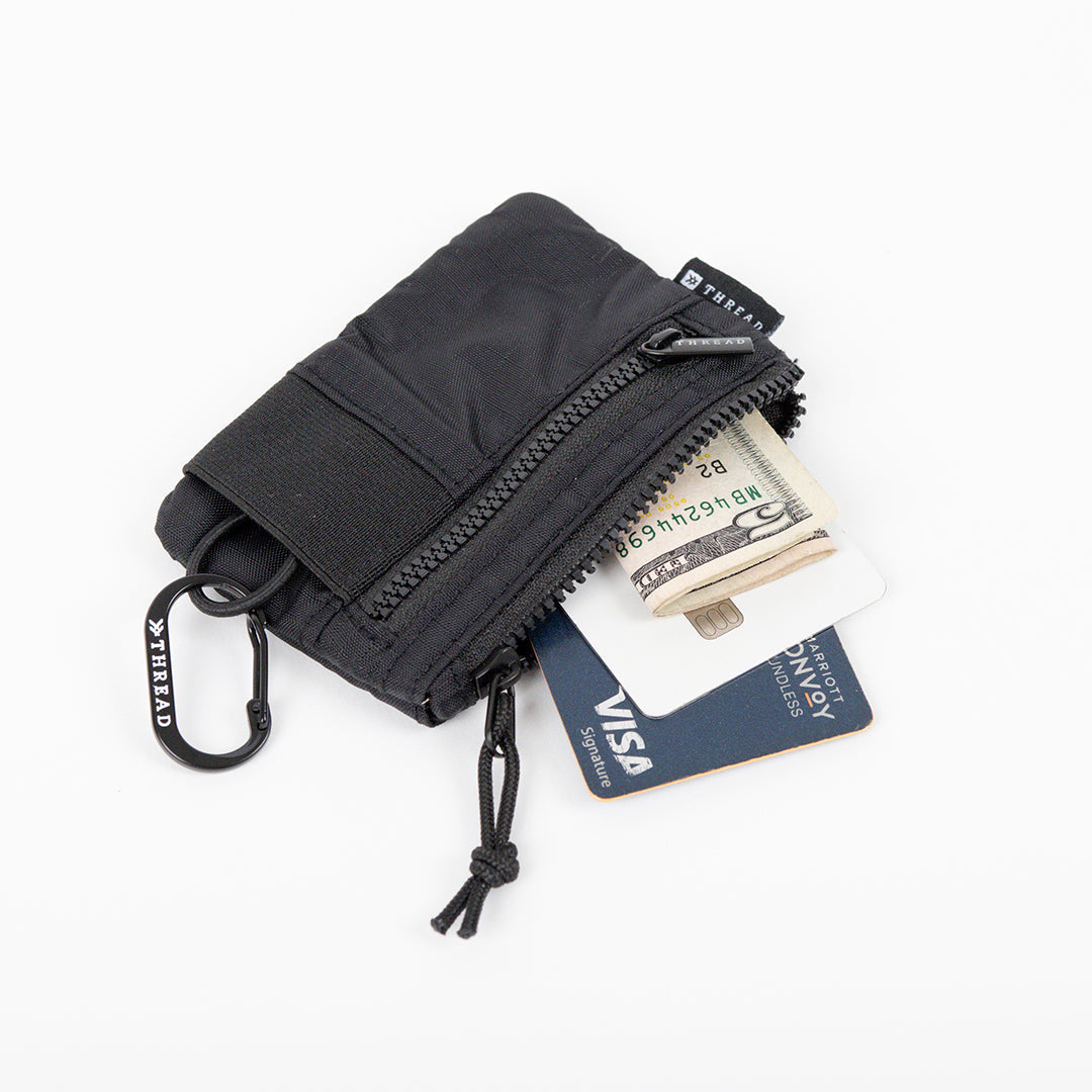Adventure Pouch Wallet - Black - Thread¨