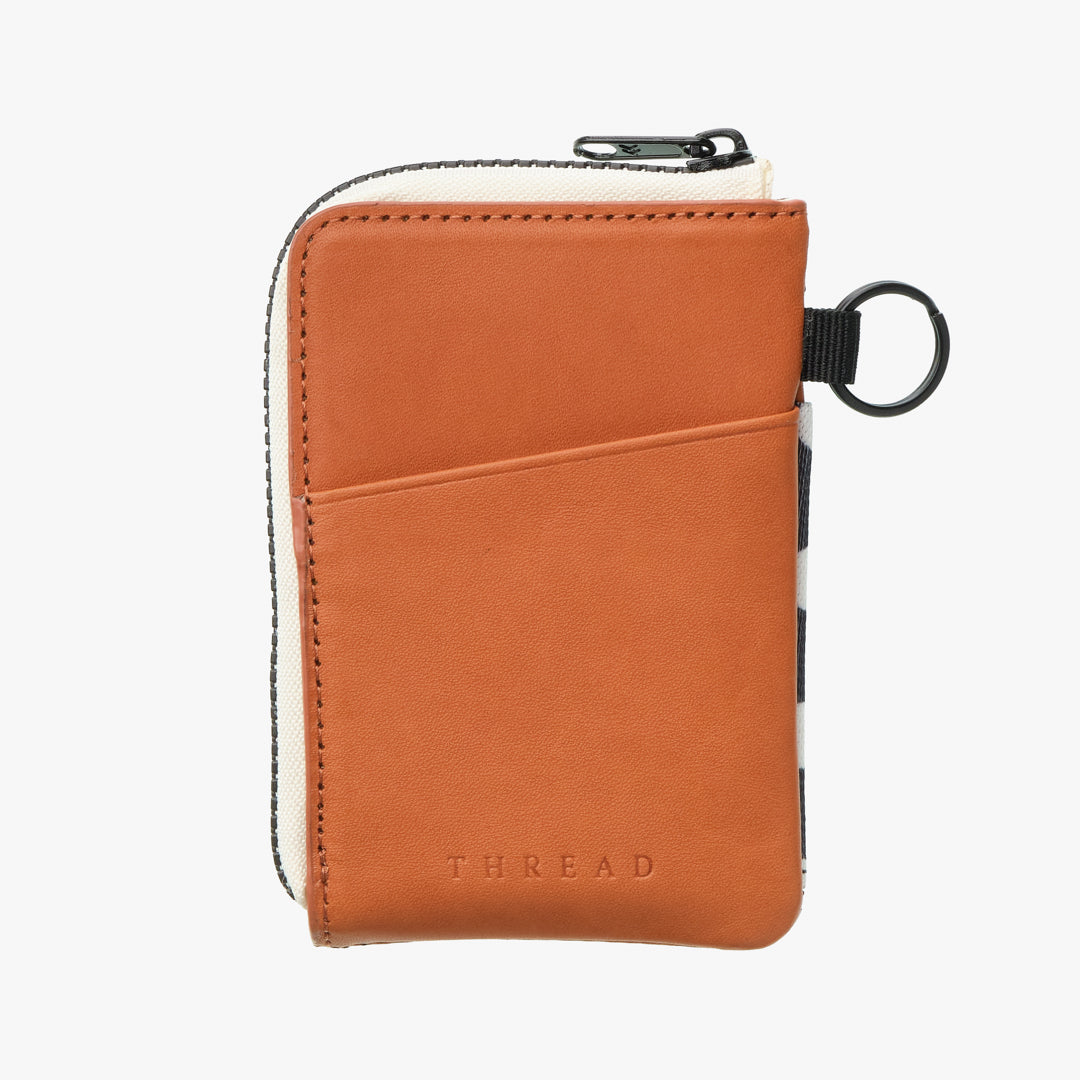 Leather Zip Wallet - Polka Dot - Thread¨