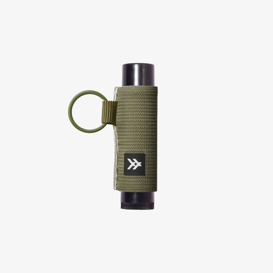 Chapstick Holder Keychain - Olive - Thread¨
