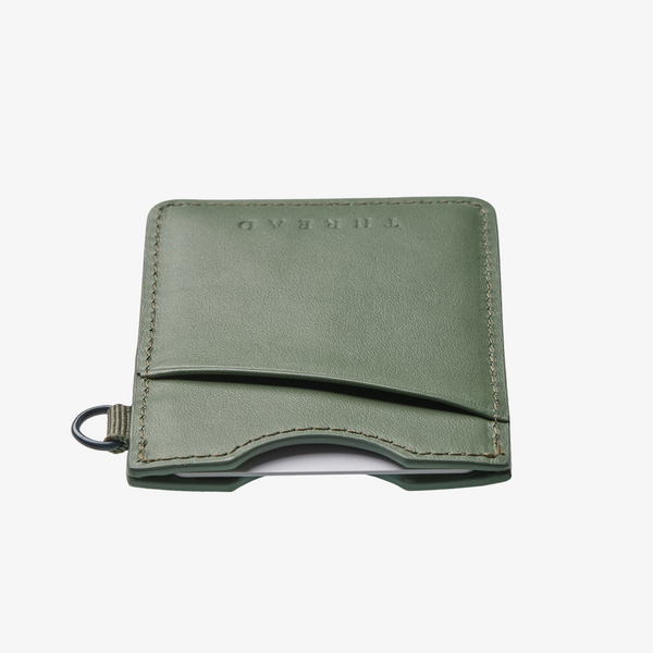 Vertical Leather Wallet - Topo - Thread®
