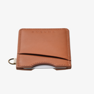 Vertical Leather Wallet - Mountain Flowers - Thread¨