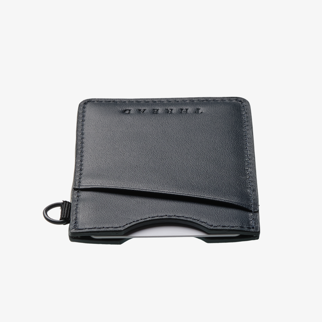 Vertical Leather Wallet - Forest Critters - Thread¨