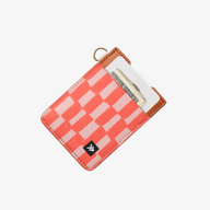 Vertical Leather Wallet - Scout Peach - Thread¨