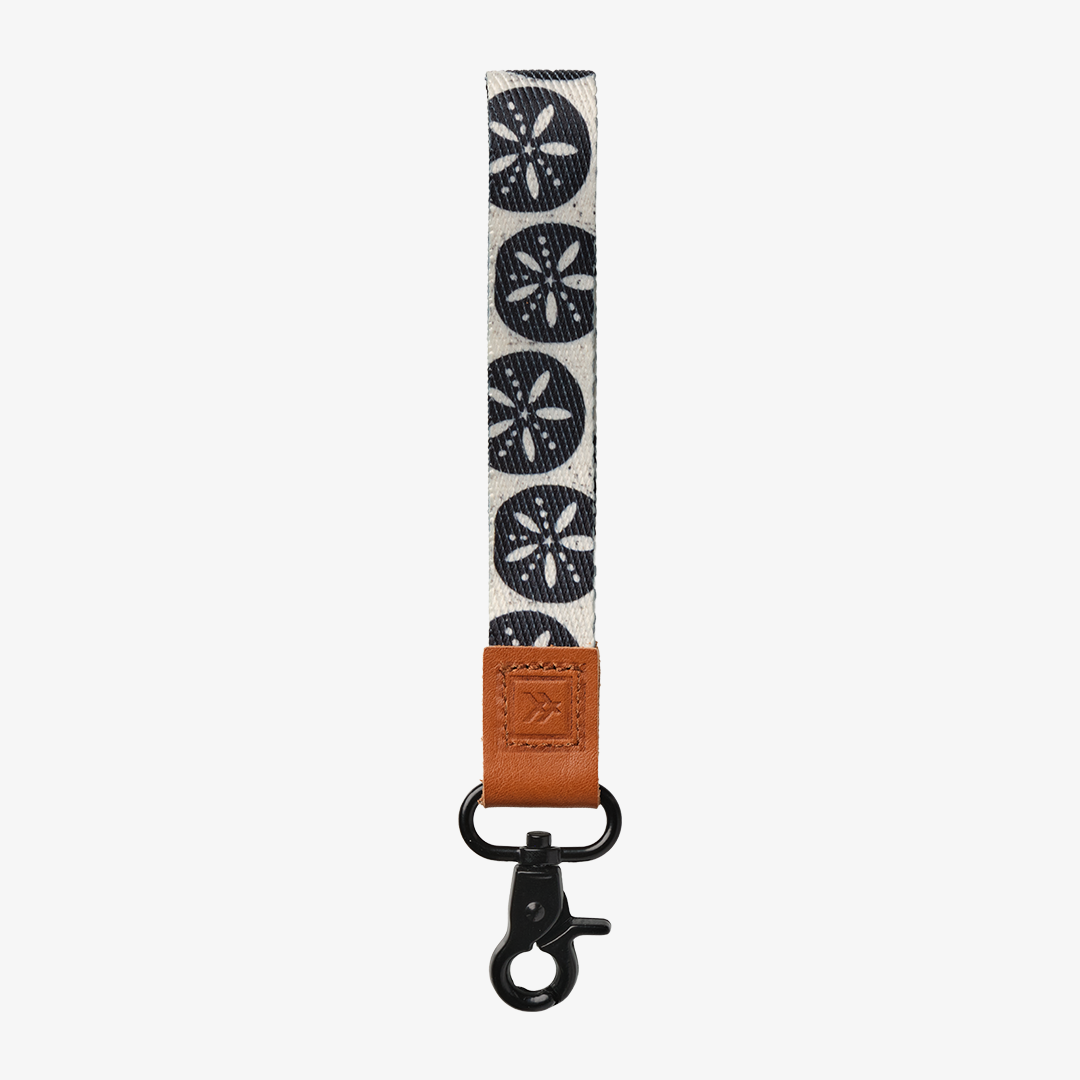 Wristlet Keychain - Sand Dollar Black - Thread¨