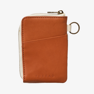 Leather Zip Wallet - Coral Crush - Thread¨