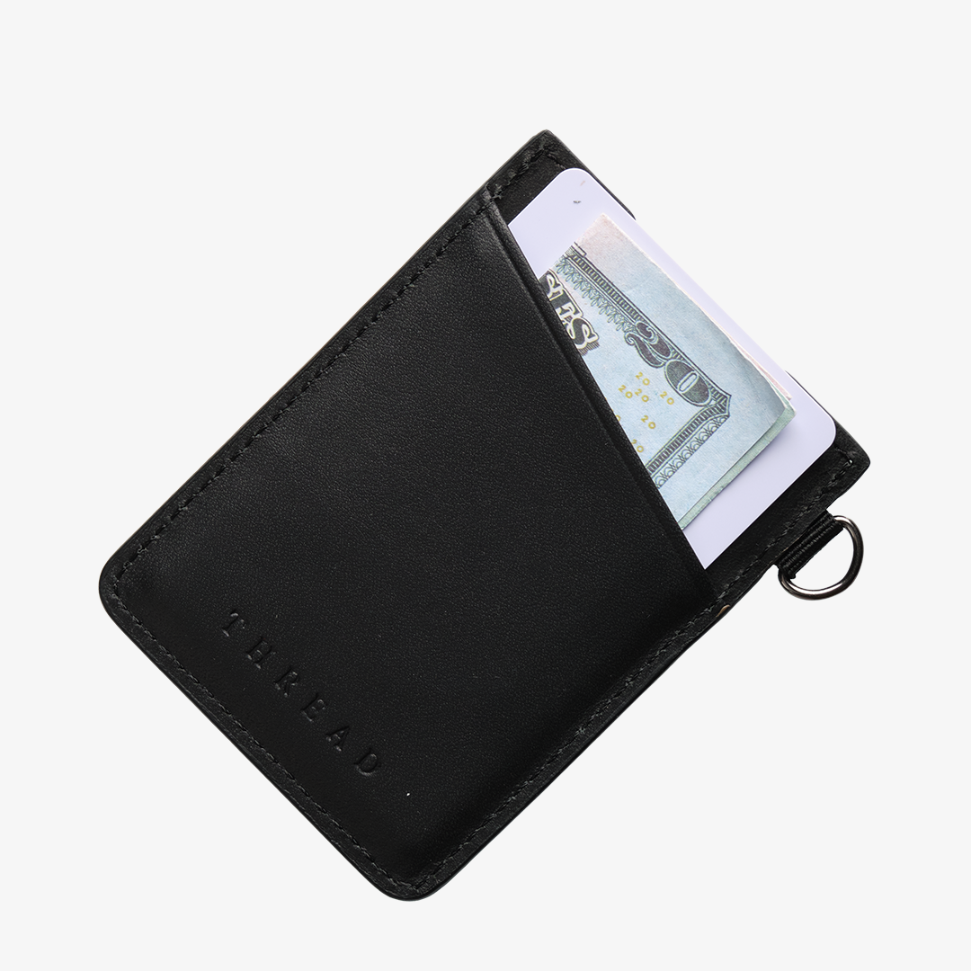 Vertical Leather Wallet - Flynn - Thread¨