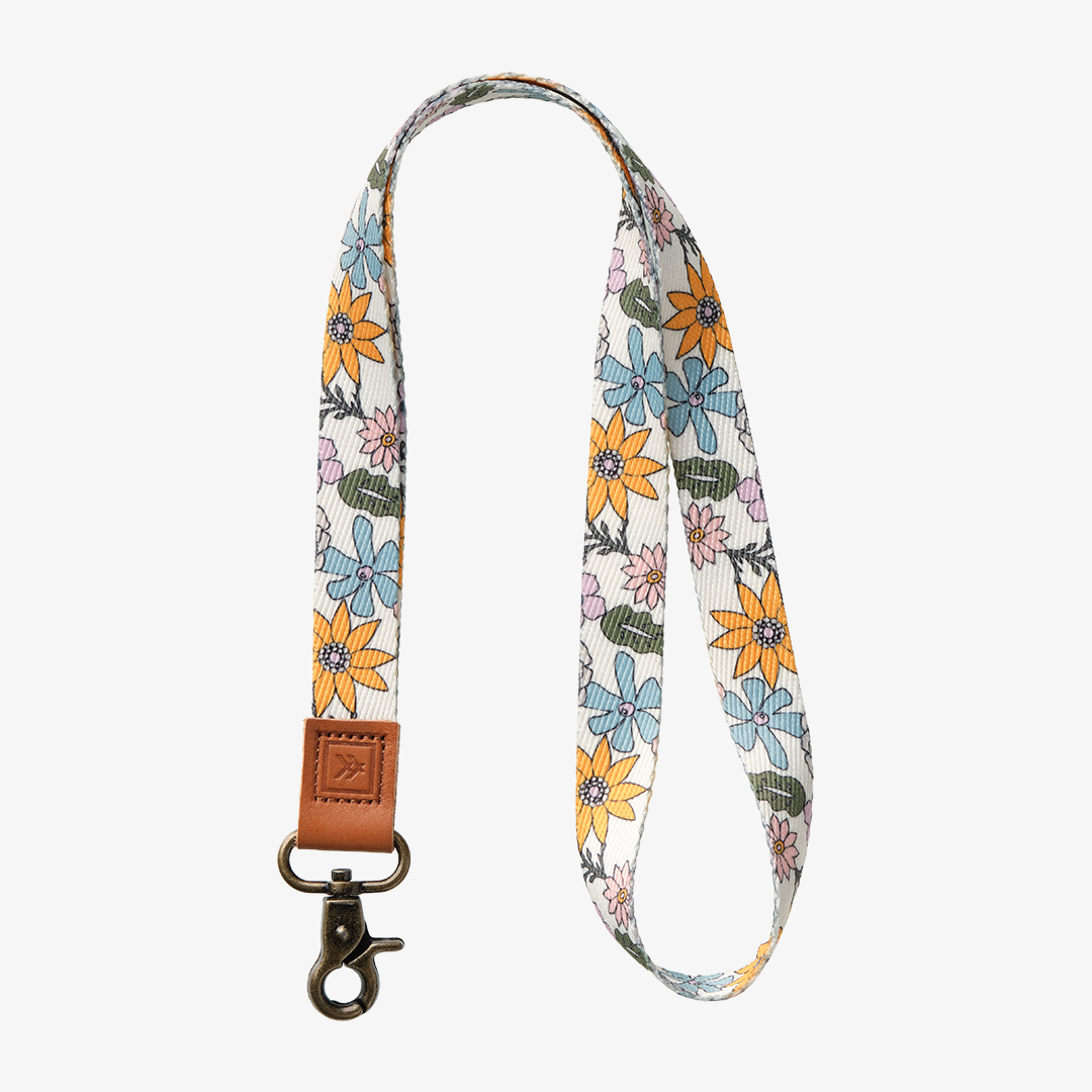 Neck Lanyard - Mountain Flowers - Thread¨