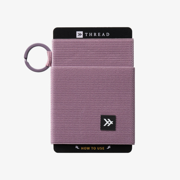 Elastic Wallet - Mauve - Thread®
