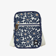 Thread® Emmeline Navy crossbody bag with adjustable jacquard strap