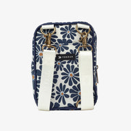 back of the Thread® Emmeline Navy crossbody bag showing straps and clips