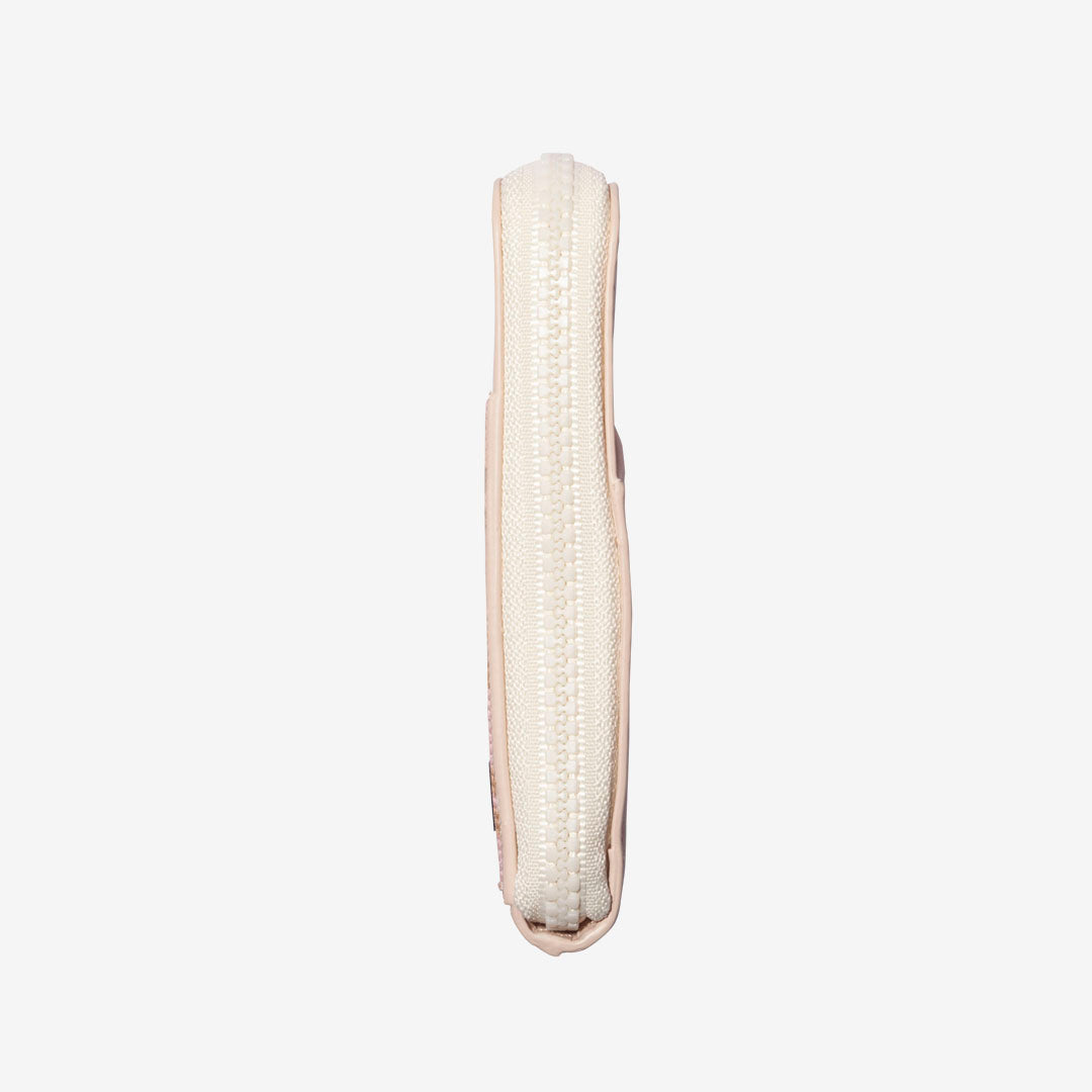 Leather Zip Wallet - Off White - Thread¨