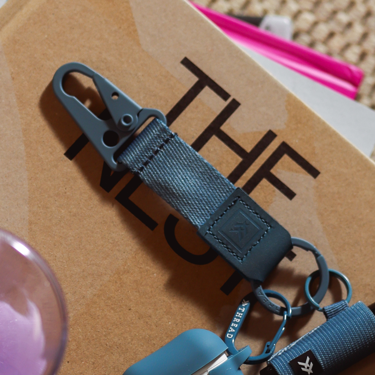 Keychain Clip - Surf Blue - Thread¨