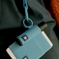 Chapstick Holder Keychain - Surf Blue - Thread¨
