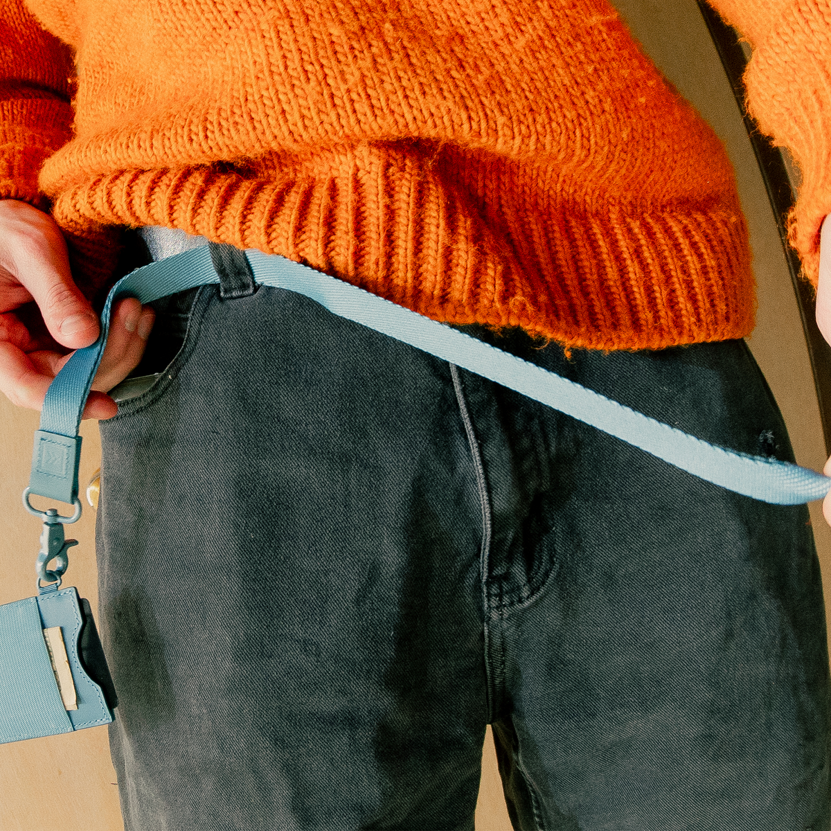 Neck Lanyard - Surf Blue - Thread¨