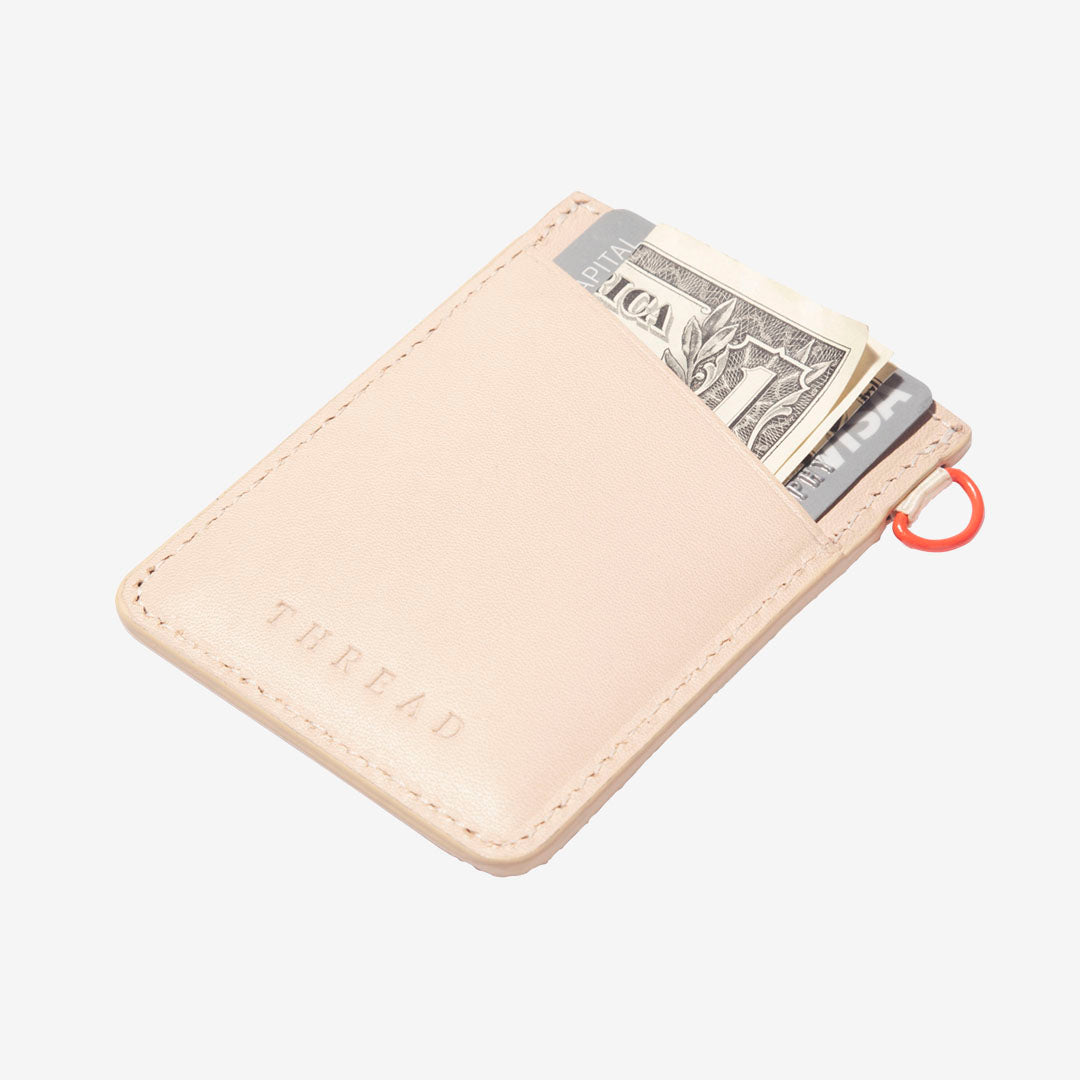 Vertical Leather Wallet - Apres - Thread¨