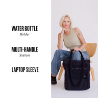 Black - Utility Tote Bag