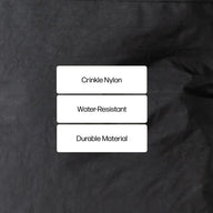 Black - Utility Tote Bag