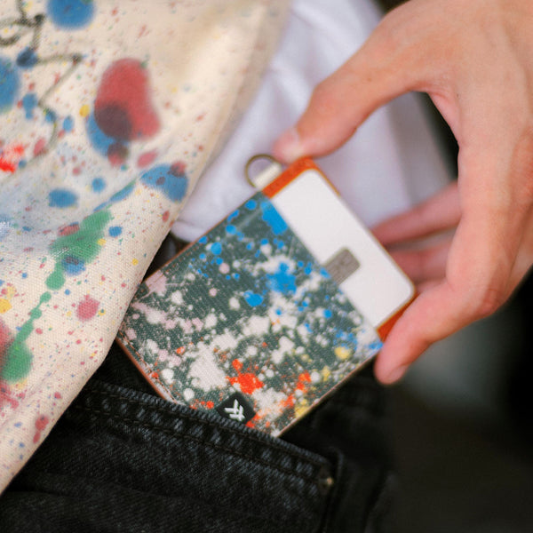 Vertical Leather Wallet - Charlie - Thread®