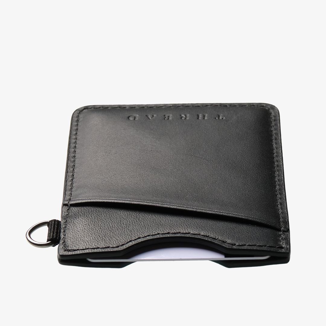 Vertical Leather Wallet - Clark - Thread¨