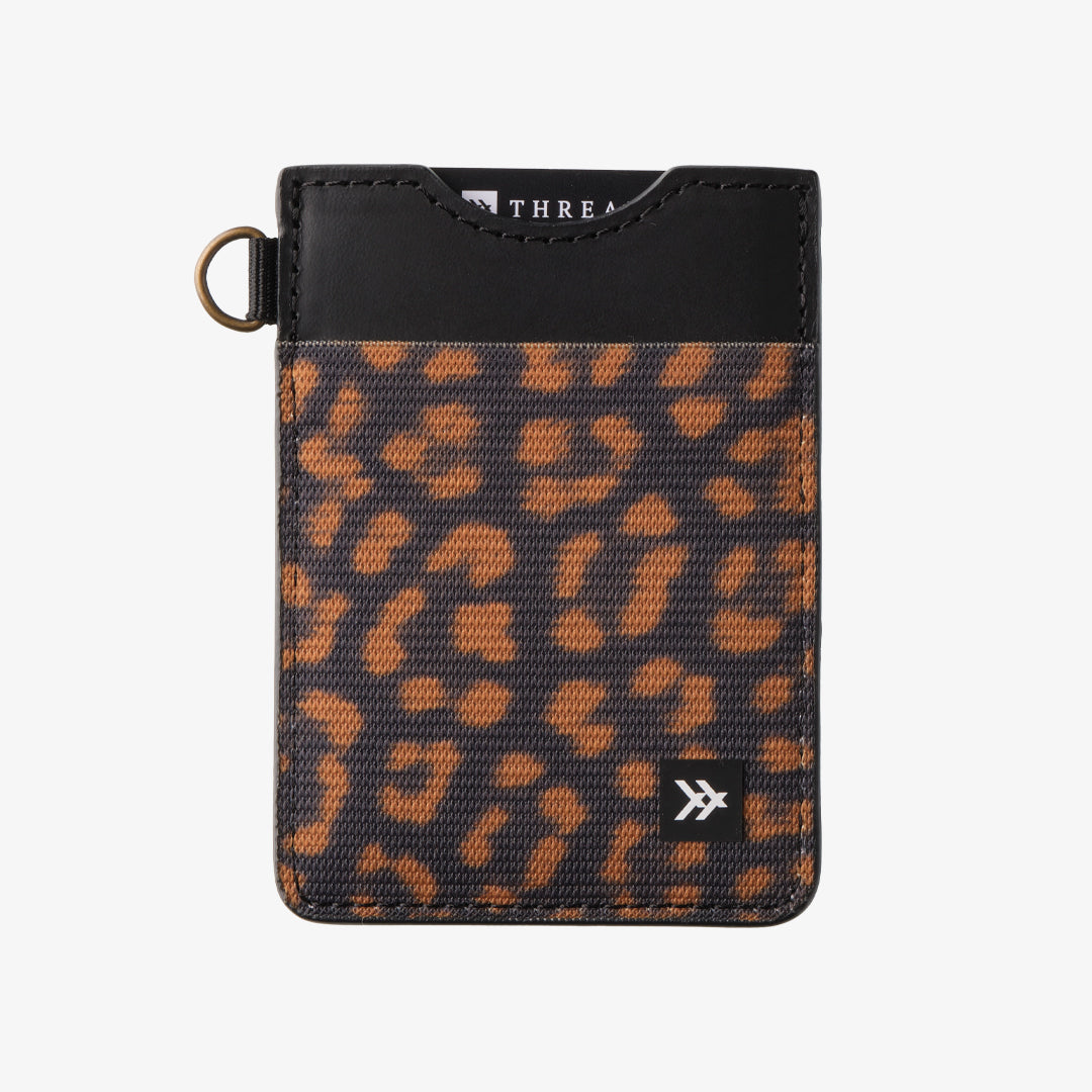 Vertical Leather Wallet - Hendrix - Thread¨
