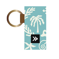 High Tide Blue Chapstick Holder Keychain