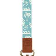 High Tide Blue Wristlet Keychain