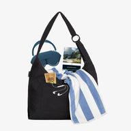 Large Slouchy Shoulder Bag - Black - Thread®