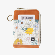 Leather Zip Wallet - Blossom - Thread¨