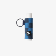 Chapstick Holder Keychain - Denim Check - Thread¨