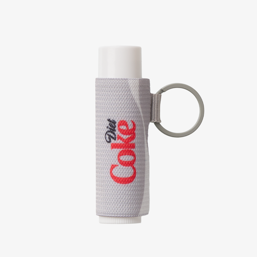 Chapstick Holder Keychain - Diet Coke Logo - Thread¨
