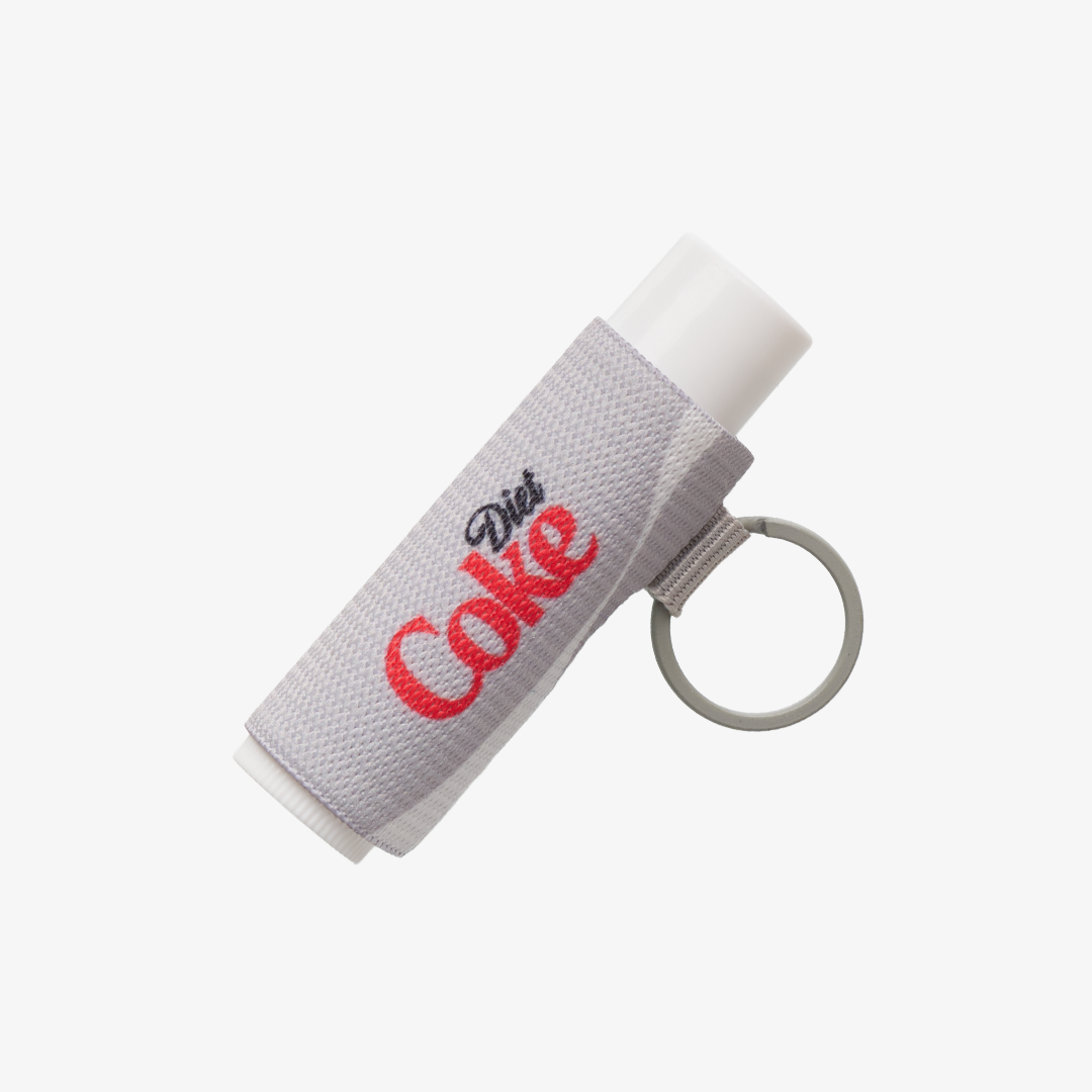 Chapstick Holder Keychain - Diet Coke Logo - Thread¨