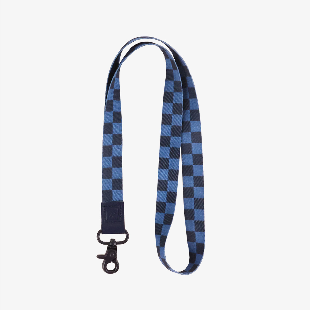 Neck Lanyard - Denim Check - Thread¨
