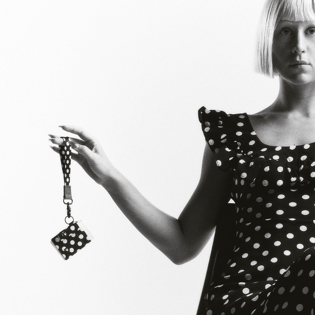Wristlet Keychain - Polka Dot - Thread¨