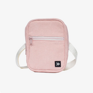 Thread® Rose Dust Corduroy crossbody bag with adjustable jacquard strap