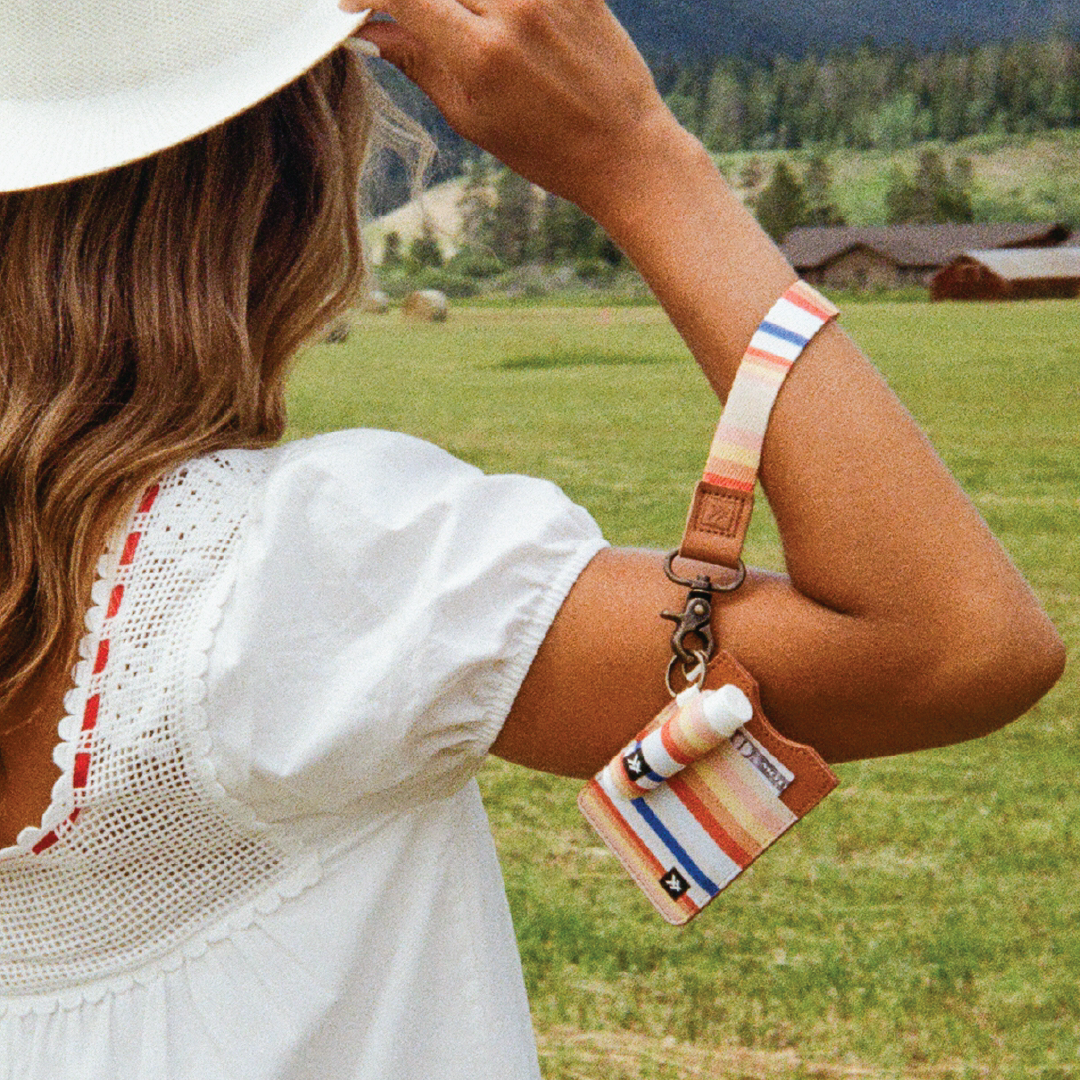Wristlet Keychain - Renae Peach - Thread¨