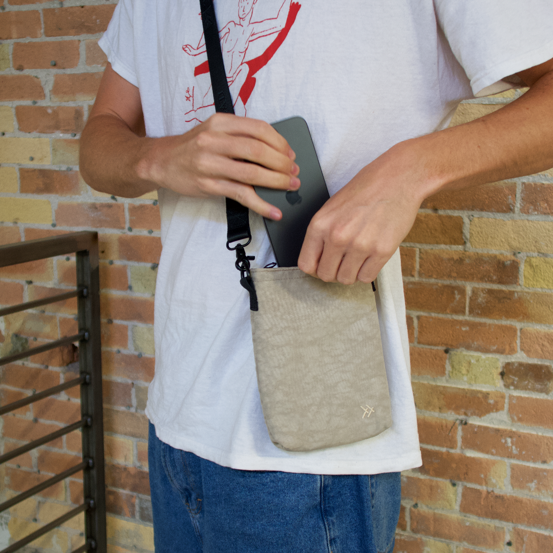 Phone Sling Bag - Sand - Thread¨