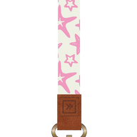 Starfish Pink Wristlet Keychain