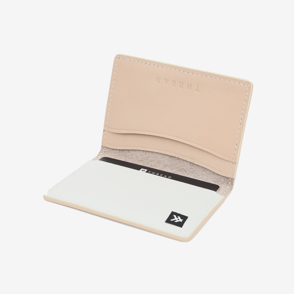 Leather Bifold Wallet - Off White - Thread®
