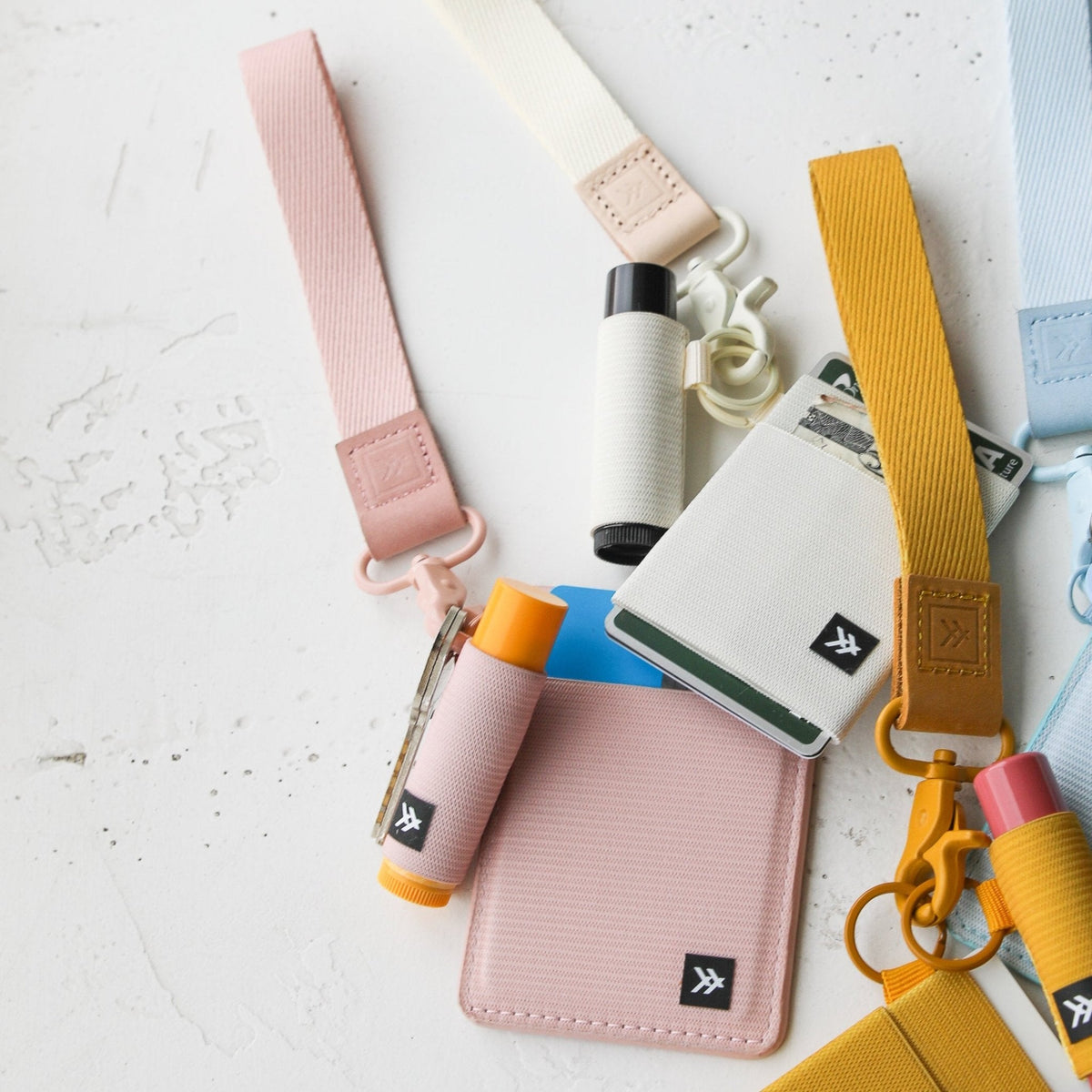 Chapstick Holder Keychain - Rose Dust - Thread¨
