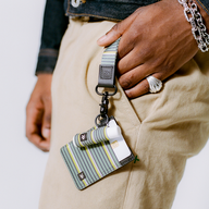 Vertical Leather Wallet - Clark - Thread¨