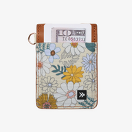 Vertical Leather Wallet - Blossom - Thread¨