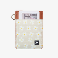Luna Beige Vertical Leather Wallet