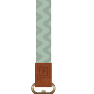 Waves Sage Wristlet Keychain